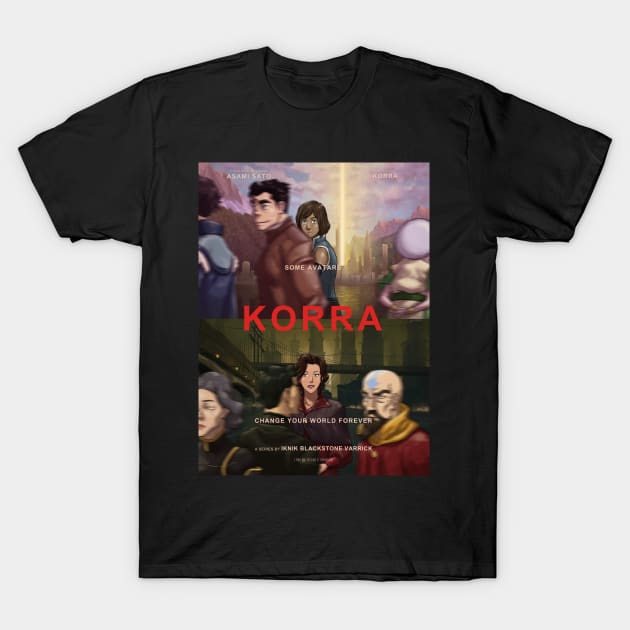 Korra T-Shirt by Valentinaocchiblu